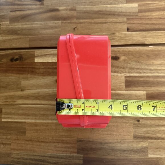 VTG 1988 Aladdin Super Mario Nintendo Plastic Lunchbox Thermos Cup Lunch Box RD - Picture 6 of 16